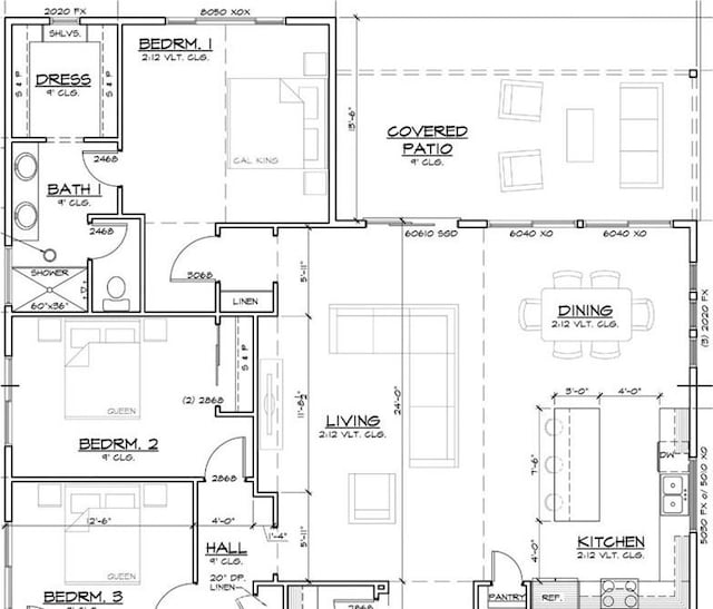 2822 Mariposa Ave, Chico, CA 95973 - home floor plan