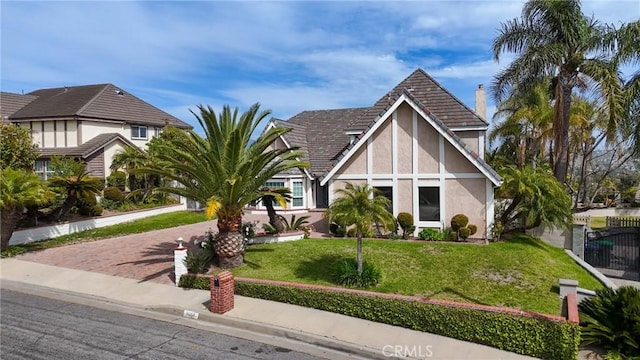 3808 E Summitridge Ln, Orange, CA 92867 - tudor house featuring stucco siding