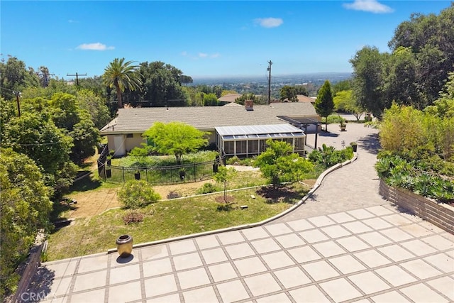 152 Spinks Canyon Rd, Bradbury, CA 91008 - view from above of property