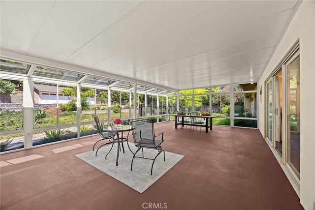 152 Spinks Canyon Rd, Bradbury, CA 91008 - sunroom featuring outdoor dining area