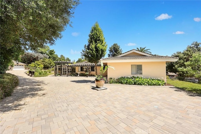 152 Spinks Canyon Rd, Bradbury, CA 91008 - view of patio / terrace featuring a pergola