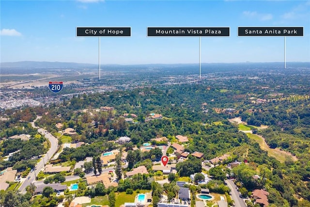 152 Spinks Canyon Rd, Bradbury, CA 91008 - aerial view of property's location
