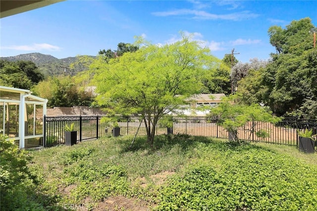 152 Spinks Canyon Rd, Bradbury, CA 91008 - view of yard featuring a mountain view