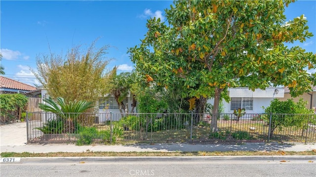 6371 Shawnee Rd, Westminster, CA 92683 - view of property hidden behind natural elements with a fenced front yard