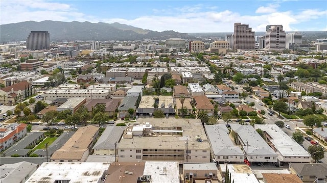 330 N Howard St Unit 201, Glendale, CA 91206 - aerial overview of property's location featuring mountains