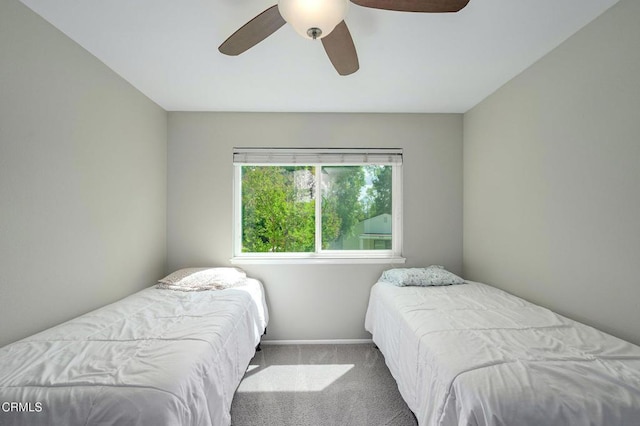 14886 Reedley St Unit A, Moorpark, CA 93021 - bedroom with carpet and a ceiling fan