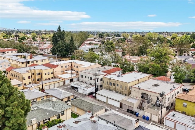 4235 Garthwaite Ave, Los Angeles, CA 90008 - aerial perspective of suburban area