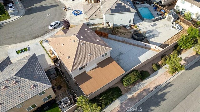 14271 Blackstone St, Hesperia, CA 92345 - drone / aerial view of a pool