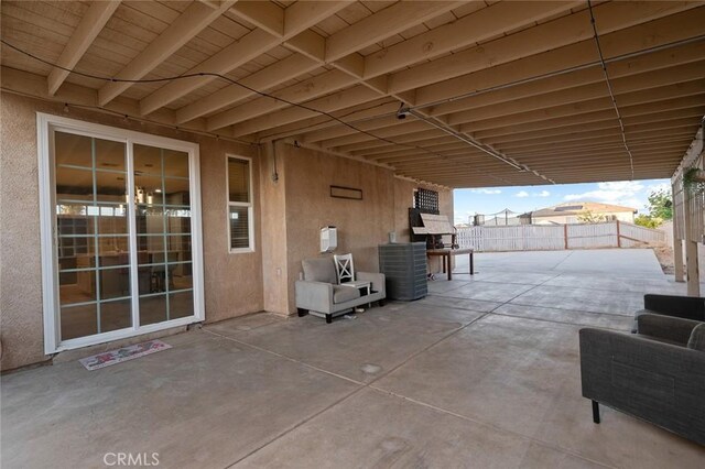 14271 Blackstone St, Hesperia, CA 92345 - view of patio featuring fence