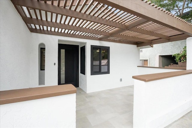 2464 Haller St, San Diego, CA 92104 - view of patio / terrace with a pergola