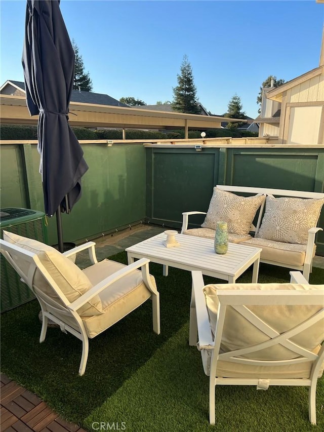 view of patio