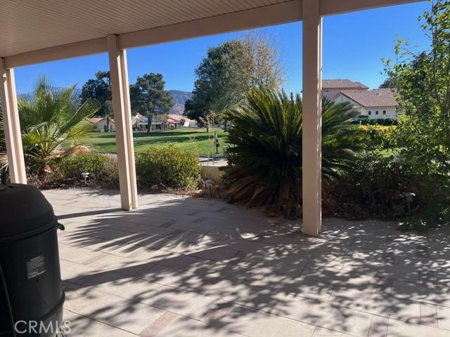 5001 Rolling Hls, Banning, CA 92220 - view of patio / terrace with a mountain view
