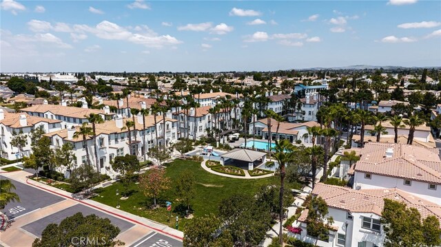 68 Webber Way, Buena Park, CA 90621 - aerial view of residential area with a pool