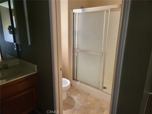 1616 Bluebell St, Lancaster, CA 93535 - full bath with a stall shower, vanity, and toilet