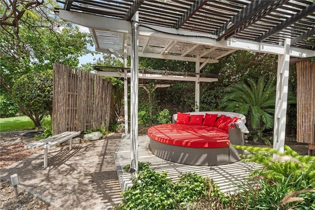 1271 N Tulare Way, Upland, CA 91786 - view of patio featuring a pergola