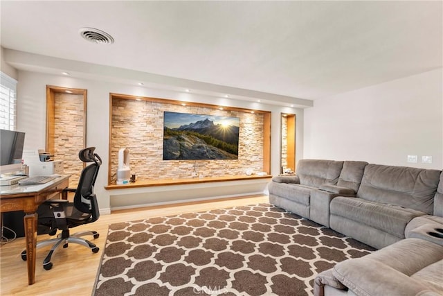 1271 N Tulare Way, Upland, CA 91786 - office with wood finished floors