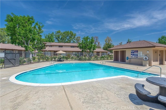 2142 S Mountain Ave, Ontario, CA 91762 - community pool featuring a patio area