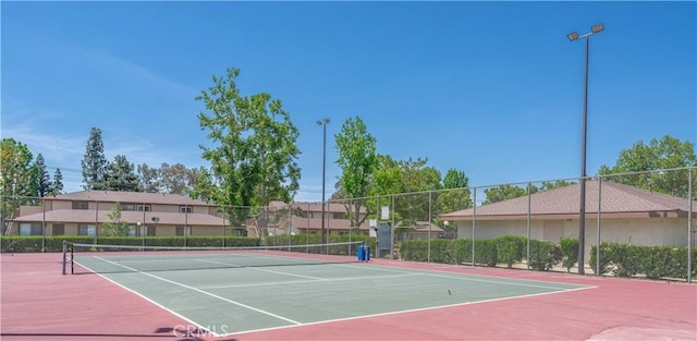 2142 S Mountain Ave, Ontario, CA 91762 - view of tennis court with community basketball court
