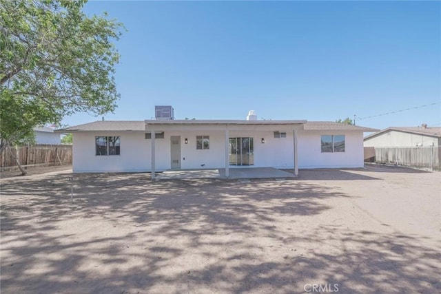 21918 Mohican Ave, Apple Valley, CA 92307 - rear view of house with a patio