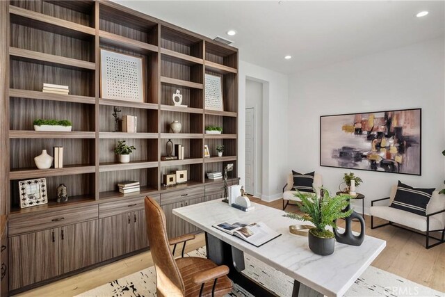 59 Dorado, Irvine, CA 92618 - office featuring light wood-style flooring, recessed lighting, and baseboards