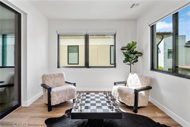 59 Dorado, Irvine, CA 92618 - sitting room with wood finished floors and baseboards