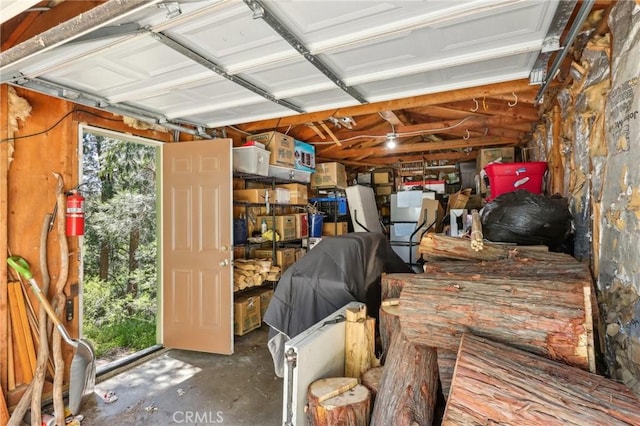 24514 Albrun Dr, Crestline, CA 92325 - view of garage