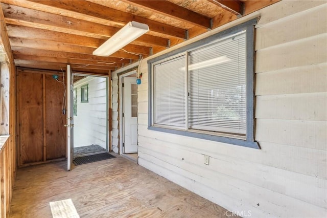24514 Albrun Dr, Crestline, CA 92325 - view of unfurnished sunroom