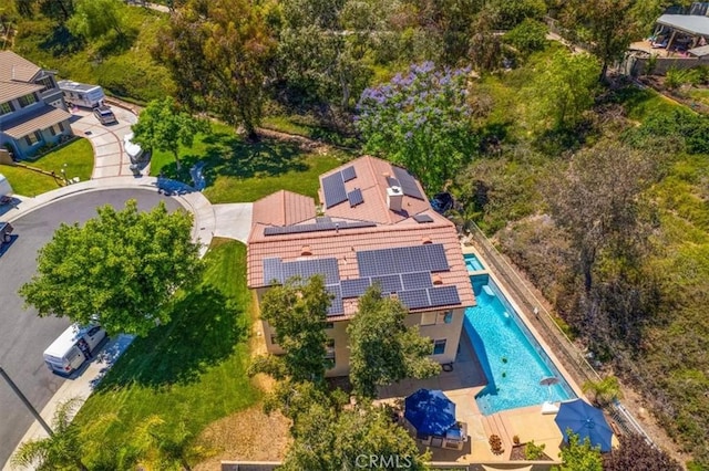 28335 Arroyo Ct, Castaic, CA 91384 - bird's eye view of a pool area