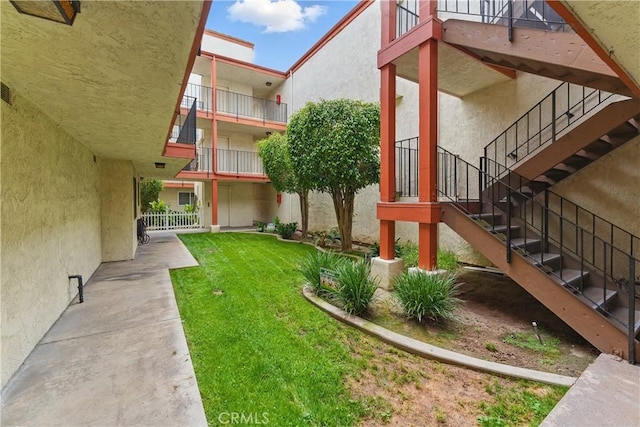 4591 Orange Ave Unit 306, Long Beach, CA 90807 - view of yard with stairway