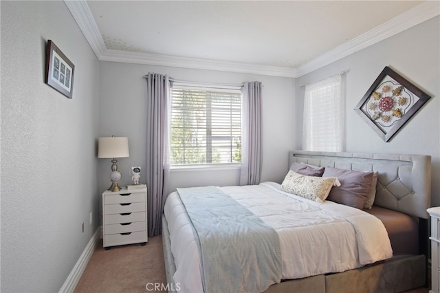 4885 Dandelion, Tracy, CA 95377 - bedroom featuring carpet flooring, crown molding, and baseboards