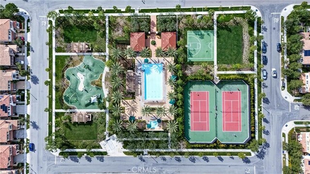 aerial view