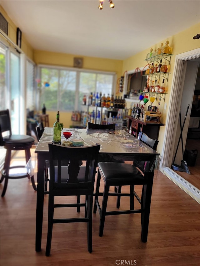 25813 Sandy Lodge Rd, Menifee, CA 92586 - dining room with wood finished floors