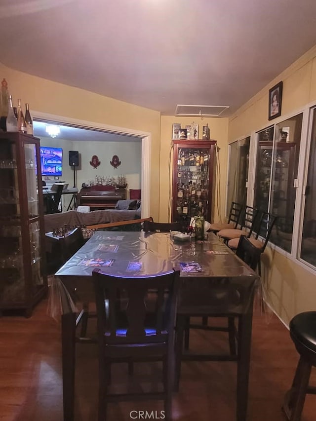 25813 Sandy Lodge Rd, Menifee, CA 92586 - dining room with wood finished floors
