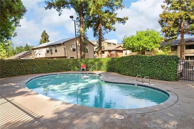 1114 Nord Ave Unit 11, Chico, CA 95926 - community pool featuring fence and a residential view