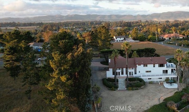 425 Calle Cielo, Nipomo, CA 93444 - aerial overview of property's location featuring a mountainous background