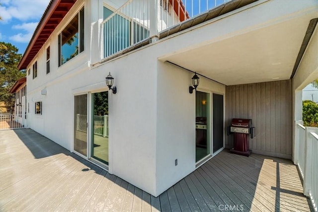 425 Calle Cielo, Nipomo, CA 93444 - wooden deck with grilling area
