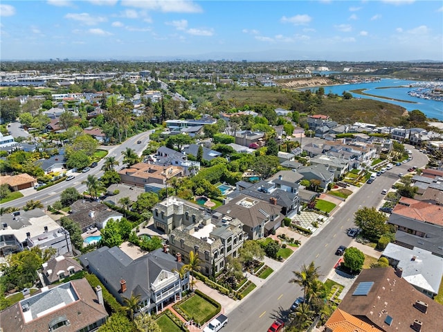 530 Kings Rd, Newport Beach, CA 92663 - aerial view of property's location featuring a nearby body of water and nearby suburban area