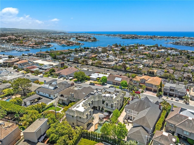 530 Kings Rd, Newport Beach, CA 92663 - aerial view of residential area with a large body of water