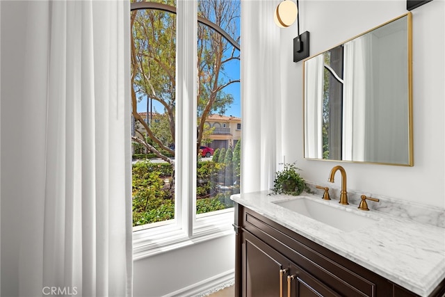 530 Kings Rd, Newport Beach, CA 92663 - bathroom featuring healthy amount of natural light and vanity