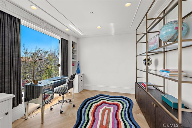 530 Kings Rd, Newport Beach, CA 92663 - office space featuring recessed lighting and baseboards