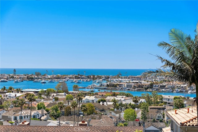 530 Kings Rd, Newport Beach, CA 92663 - water view with nearby suburban area