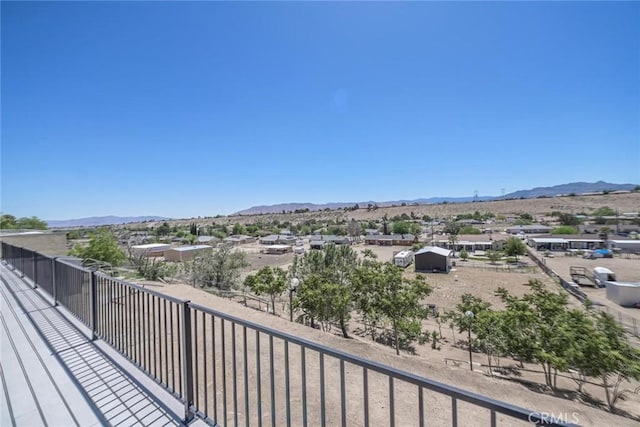 16739 Mission St, Hesperia, CA 92345 - balcony featuring a mountain view