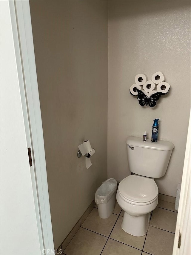 336 Pyramid Ave, Merced, CA 95341 - bathroom with toilet and tile patterned floors