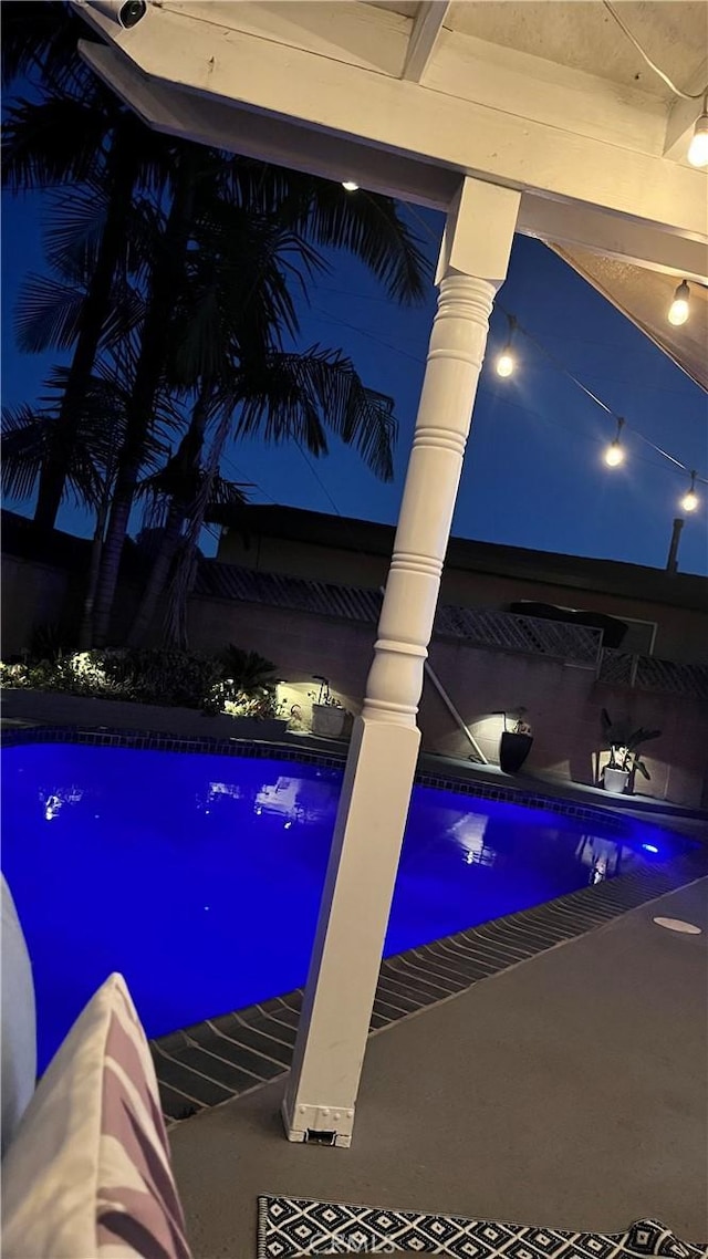 9489 Muroc St, Bellflower, CA 90706 - view of pool at twilight