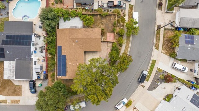 4585 Mount Henry Pl, San Diego, CA 92117 - bird's eye view of a pool area