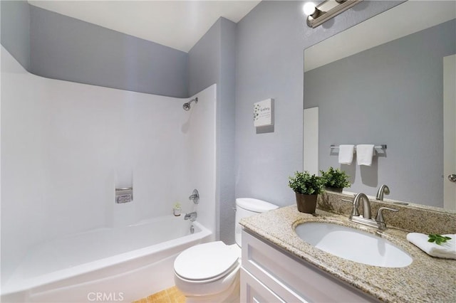 22986 Caminito Regalo Unit 92, Laguna Hills, CA 92653 - bathroom featuring toilet, shower / tub combination, and vanity