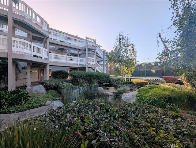 4682 Warner Ave Unit B102, Huntington Beach, CA 92649 - view of yard featuring a trampoline