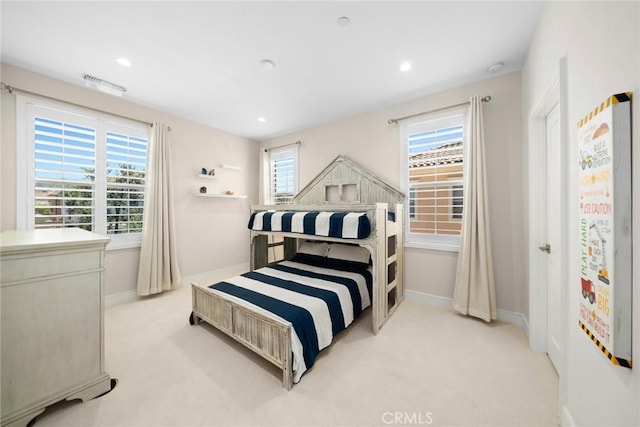 143 Trumpet Flower, Irvine, CA 92618 - bedroom featuring light carpet, baseboards, and recessed lighting