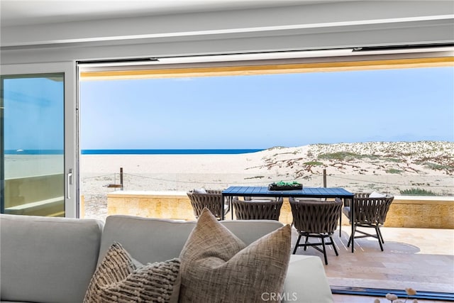 1554 E Oceanfront, Newport Beach, CA 92661 - water view with local beach