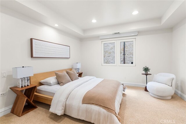 1554 E Oceanfront, Newport Beach, CA 92661 - bedroom with carpet flooring, recessed lighting, and baseboards